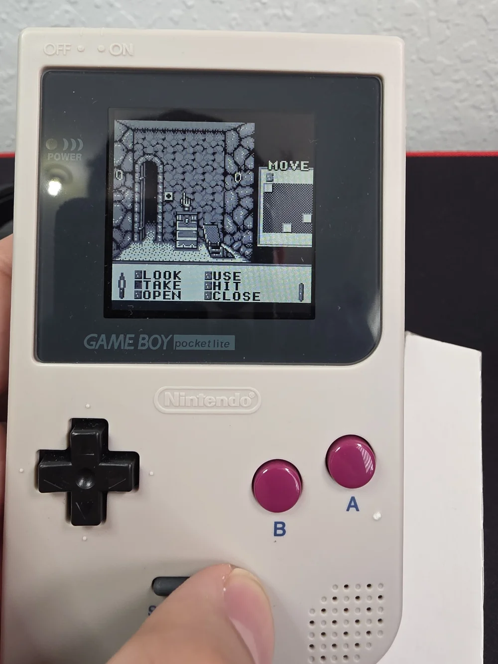 Nintendo Shadowgate Classic - Red & Black Boxed Gameboy Color